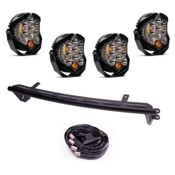 Picture of Baja Designs 23+ Ford Super Duty LP9 Bull Bar Light Kit w/Upfitter