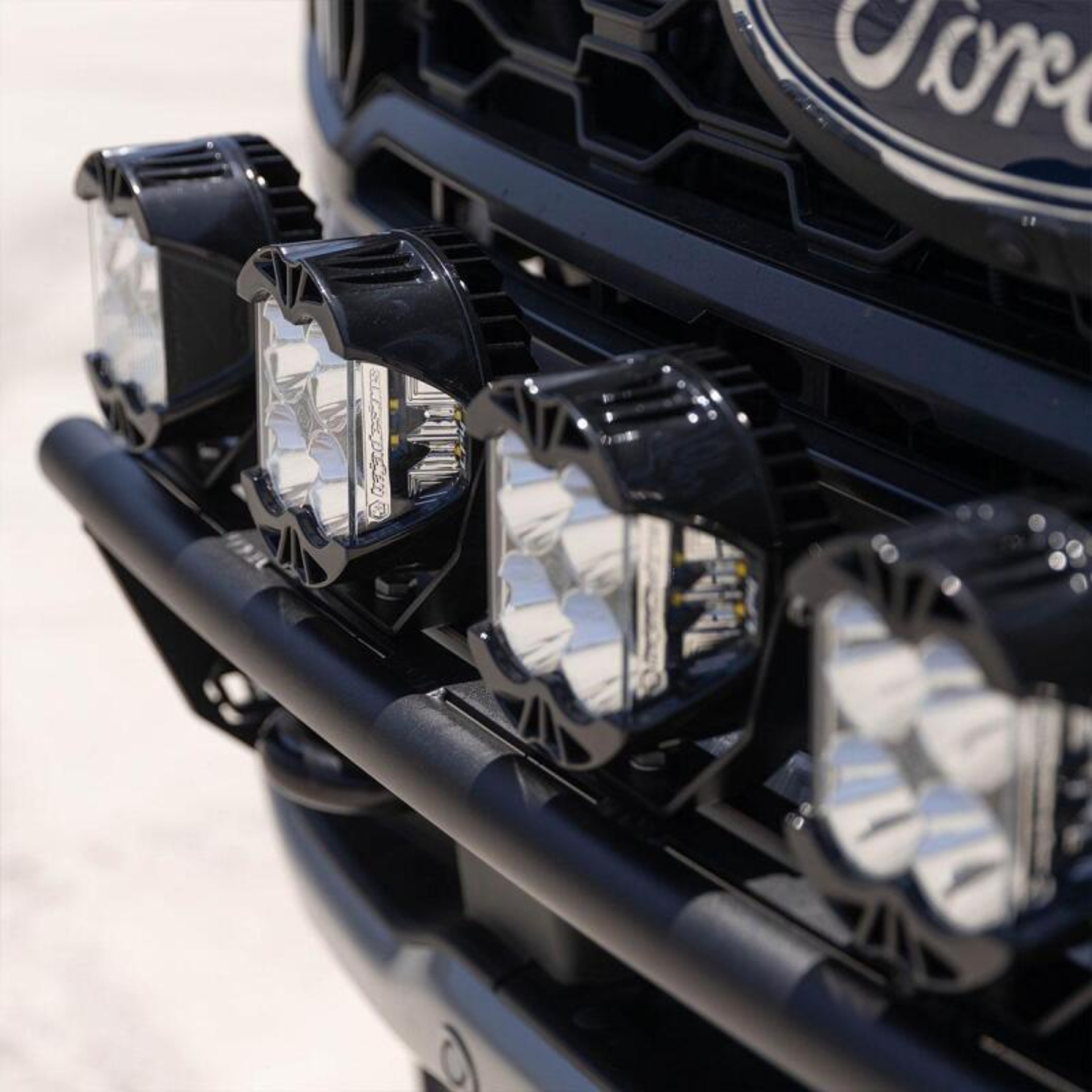 Picture of Baja Designs 23+ Ford Super Duty LP4 Bull Bar Light Kit w/ Upfitter