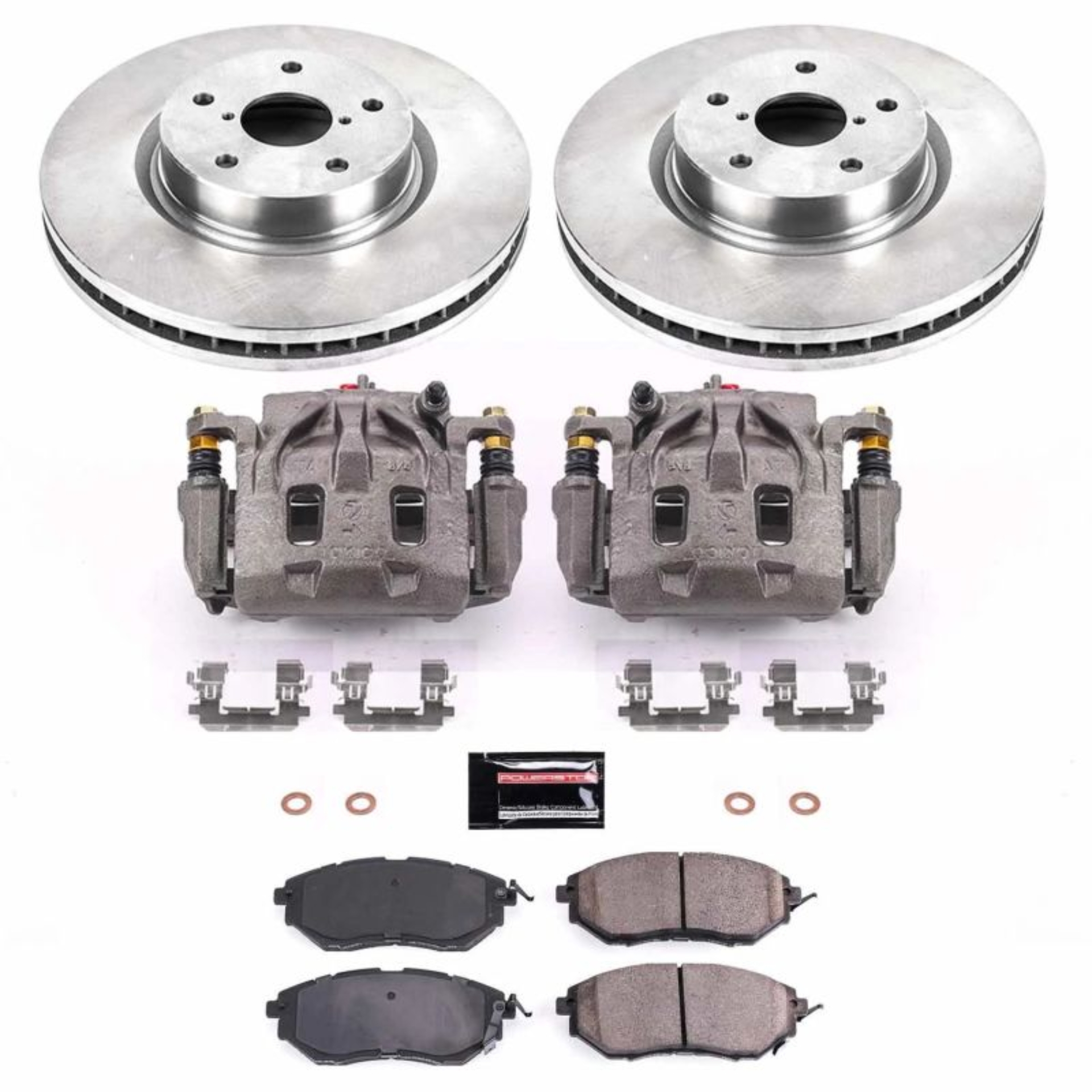 Picture of Power Stop 15-20 Subaru WRX Front Autospecialty Kit w/Cals