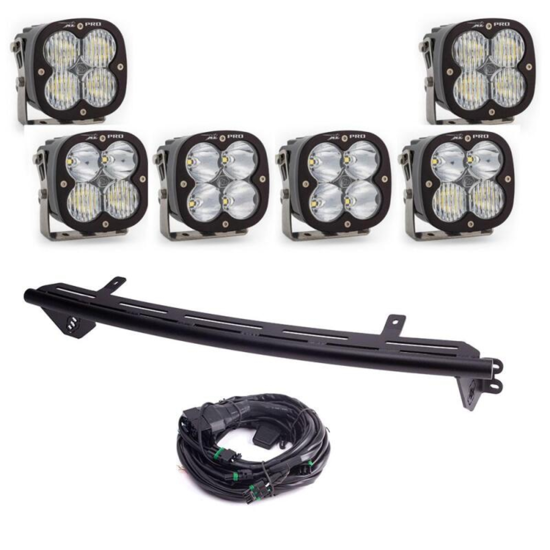 Picture of Baja Designs 23+ Ford Super Duty XL Pro Bull Bar Light Kit w/ Upfitter