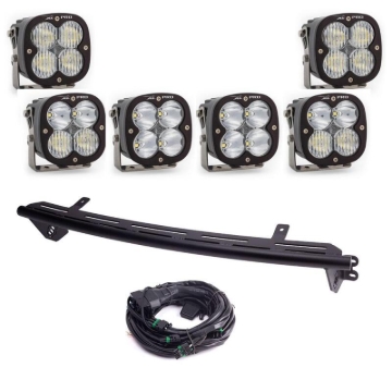 Picture of Baja Designs 23+ Ford Super Duty XL Pro Bull Bar Light Kit w/ Upfitter
