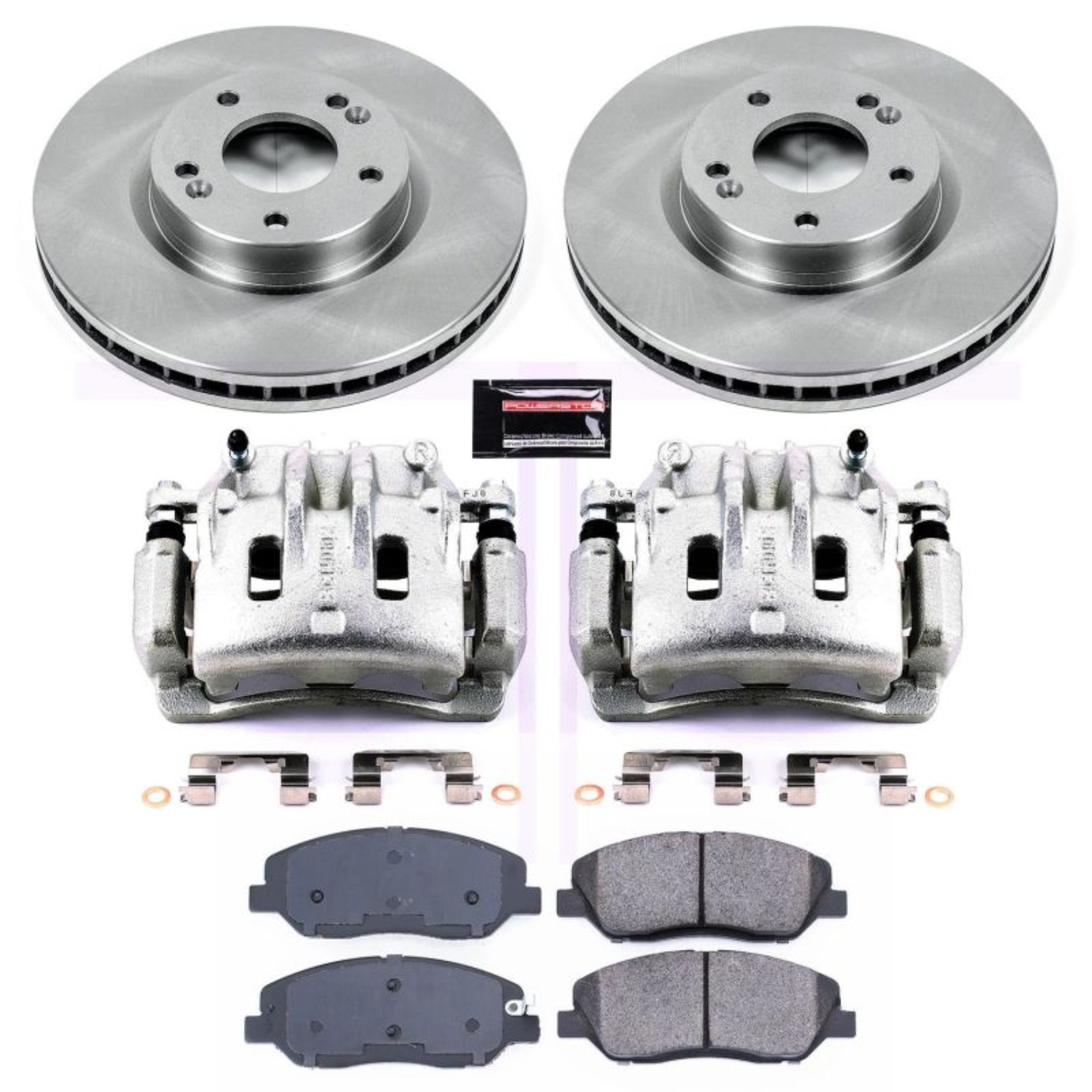 Picture of Power Stop 07-09 Hyundai Santa Fe Front Autospecialty Kit w/Cals