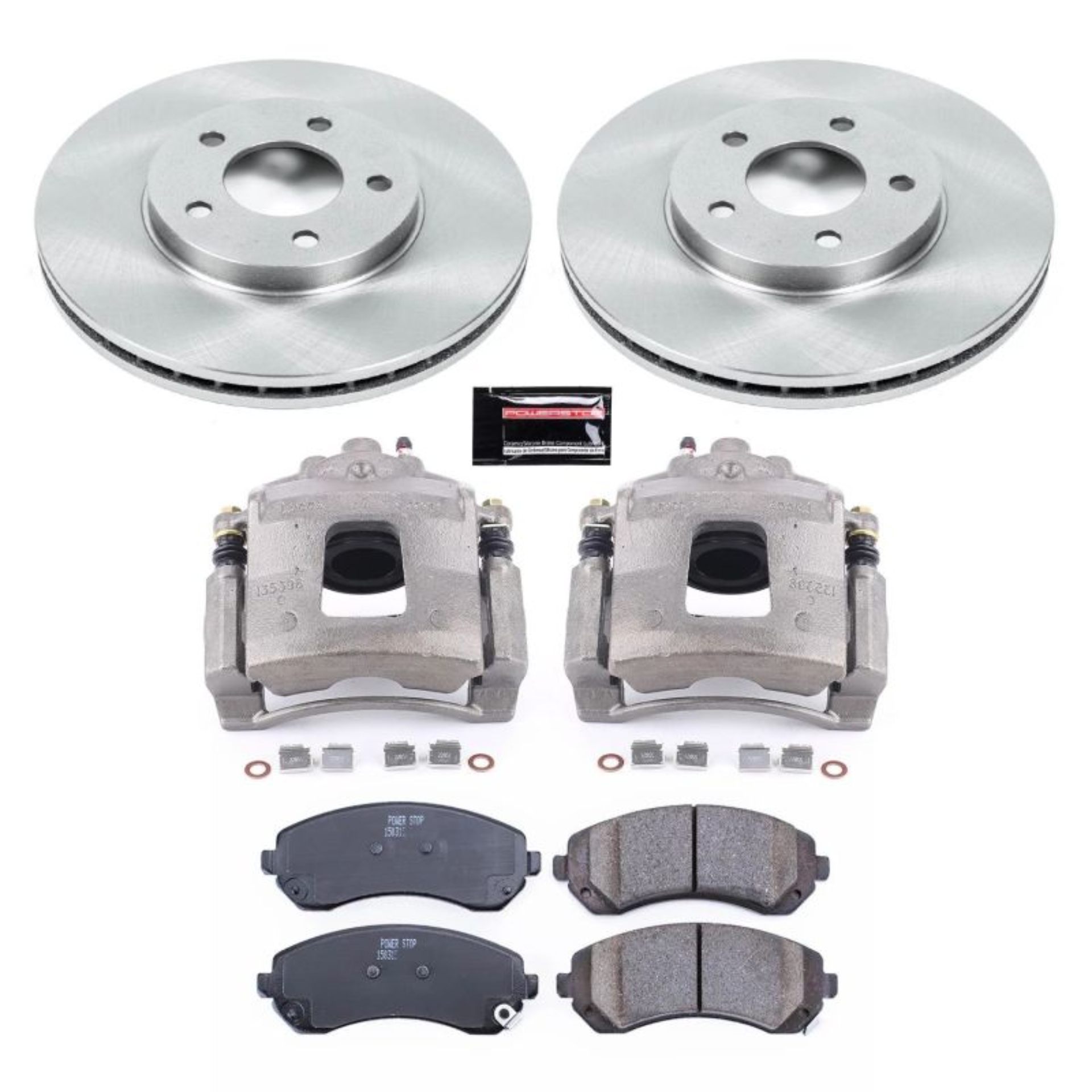 Picture of Power Stop 02-04 Pontiac Montana Front Autospecialty Kit w/Cals
