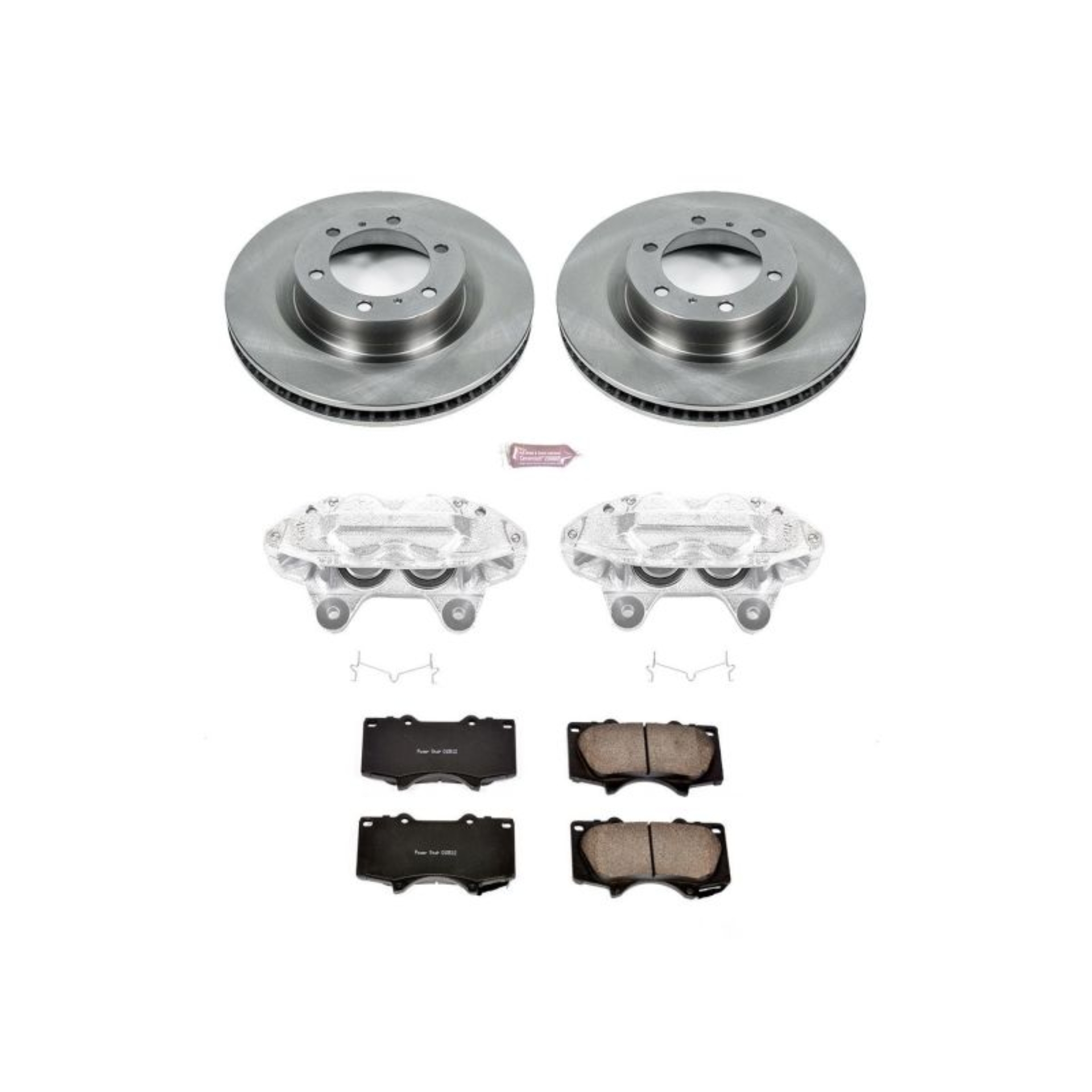 Picture of Power Stop 10-15 Toyota 4Runner Front Autospecialty Kit w/Cals