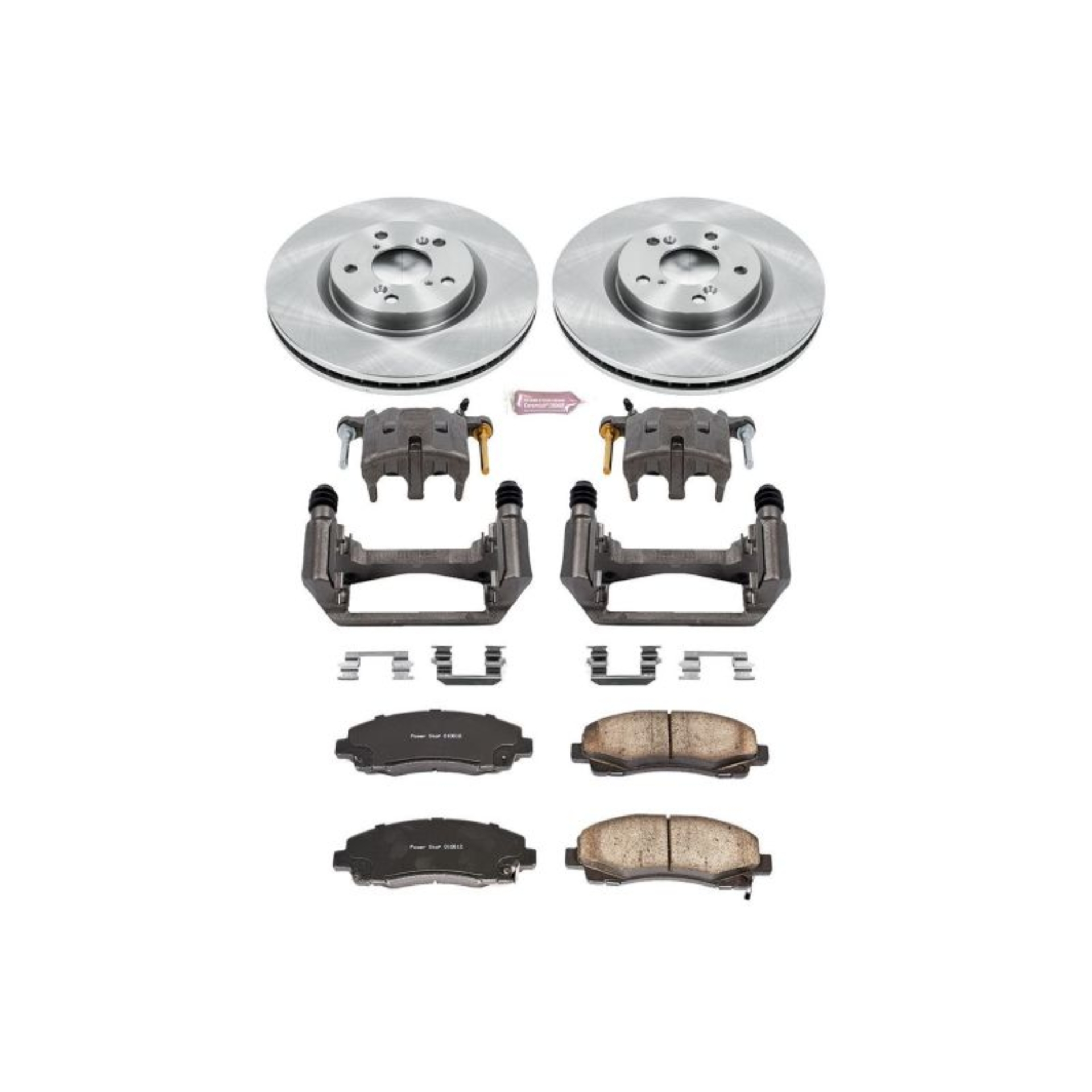 Picture of Power Stop 09-14 Acura TL Front Autospecialty Kit w/Cals