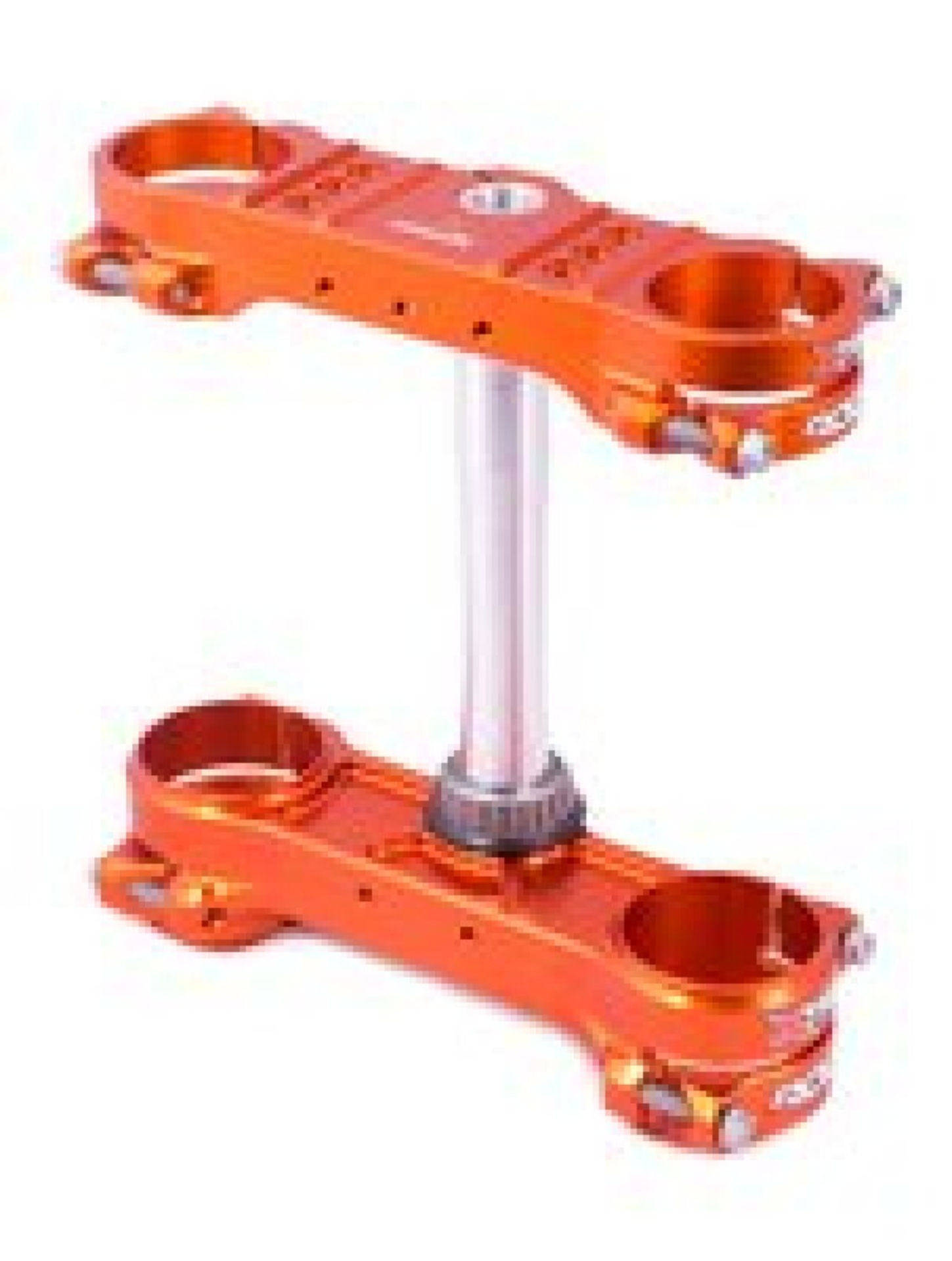 Picture of XTrig  13-22 KTM 125-500 / GasGas/ Husqvarna ROCS Tech Triple Clamp 22 mm. Offset M12 - Orange