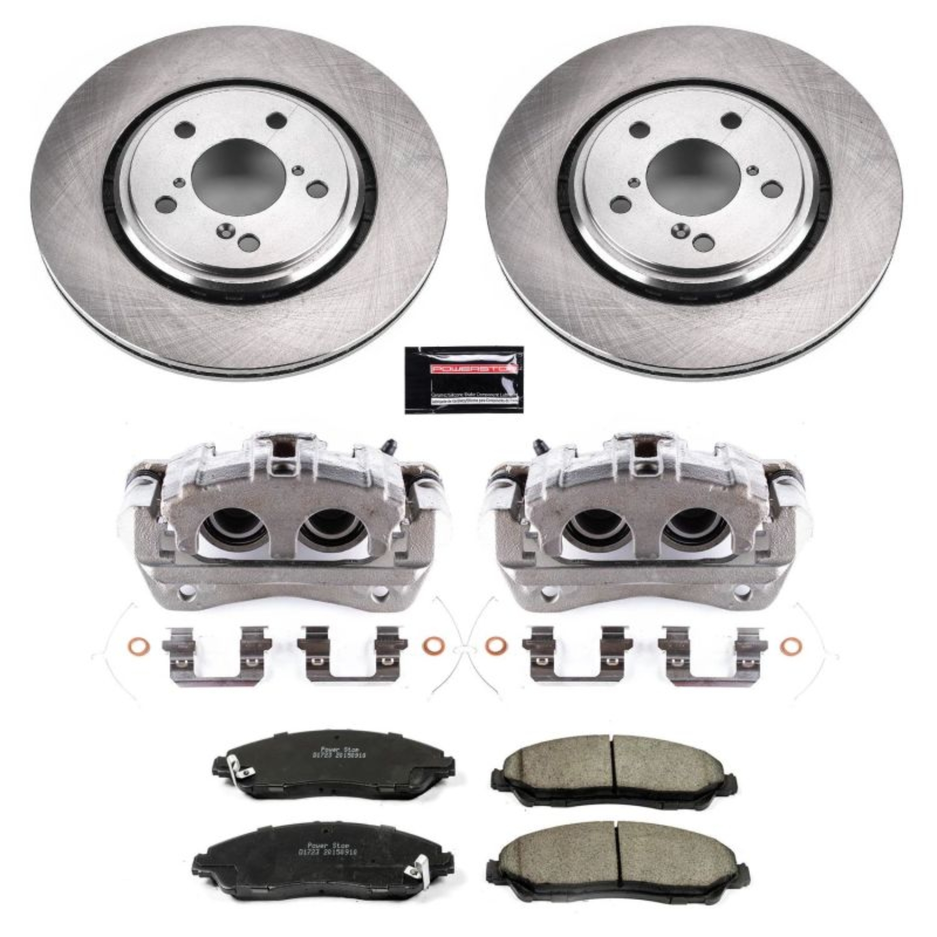 Picture of Power Stop 17-20 Honda Ridgeline Front Autospecialty Kit w/Cals