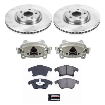 Picture of Power Stop 19-20 Ford SSV Plug-In Hybrid Front Autospecialty Kit w/Cals