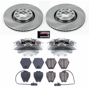 Picture of Power Stop 00-02 Audi S4 Front Autospecialty Kit w/Cals