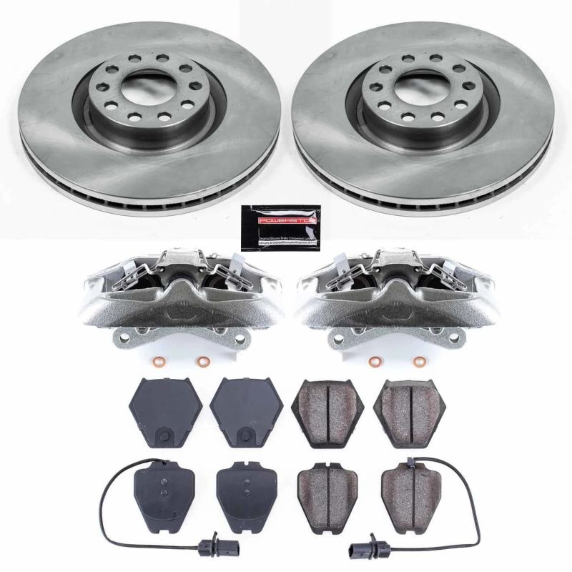 Picture of Power Stop 02-03 Audi S6 Front Autospecialty Kit w/Cals