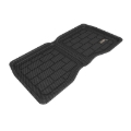 Picture of 3D MAXpider Tesla Cybertruck 2024 Kagu Black Rear Underbed Storage Compartment Liner