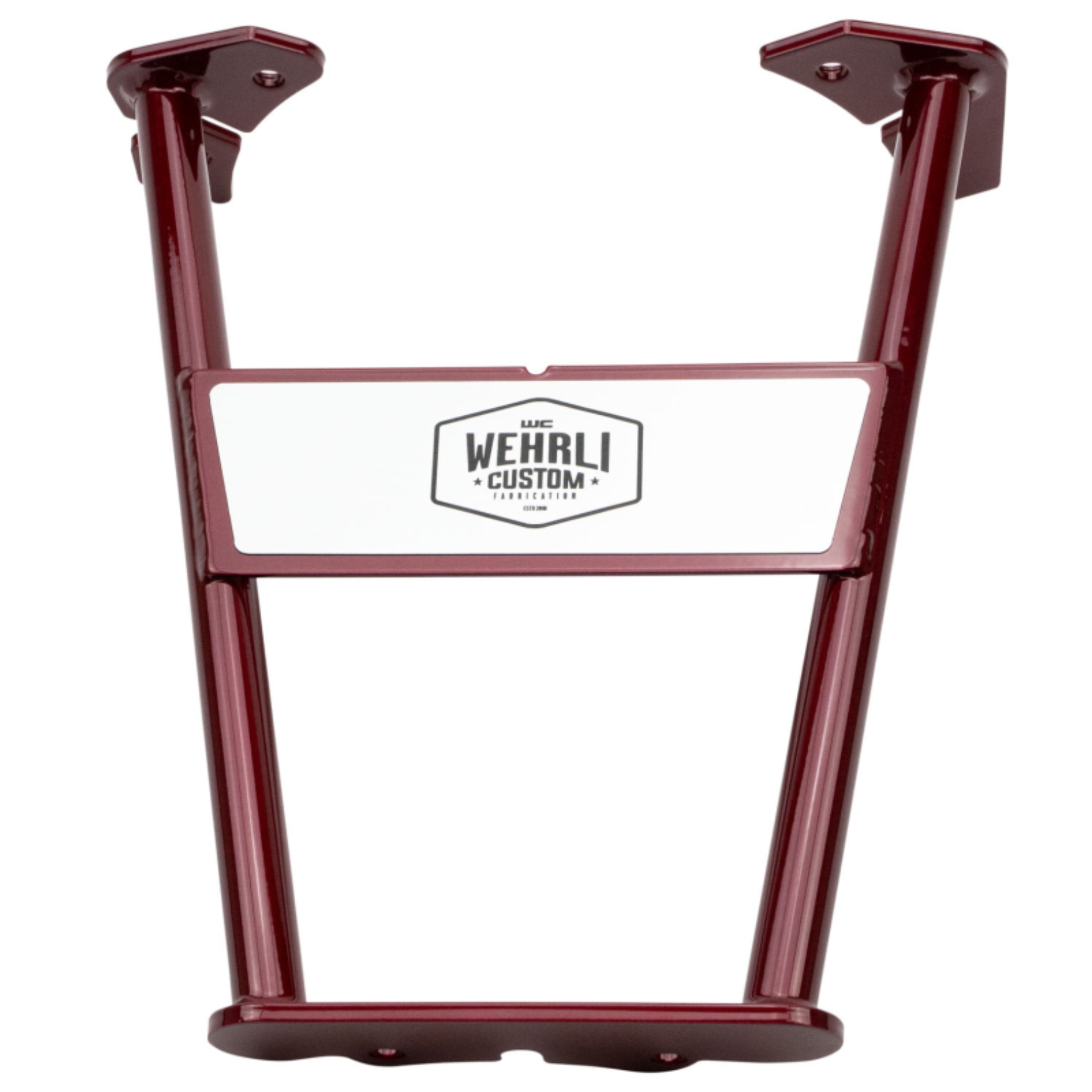 Picture of Wehrli 2001-2007 Duramax LB7/LLY/LBZ Allison 4x4 Transfer Case Brace - WCFab Red