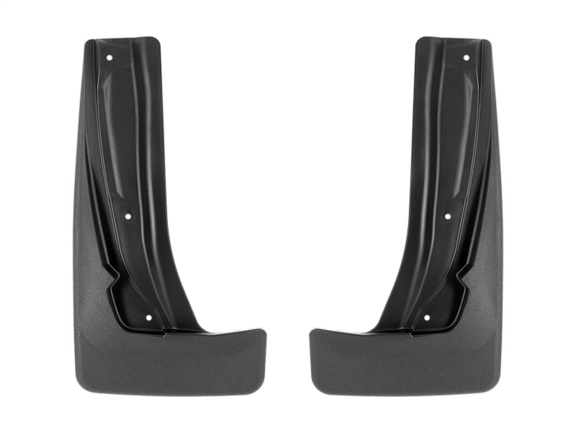 Picture of WeatherTech 23-24 Honda HR-V (Models w/o Side Lower Trim or FF) No Drill Front MudFlaps Black