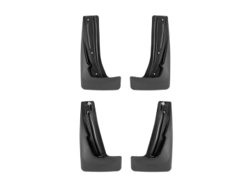 Picture of WeatherTech 23-24 Honda HR-V (Models w/o Side Lower Trim or FF) No Drill Front & Rear MudFlaps - Blk