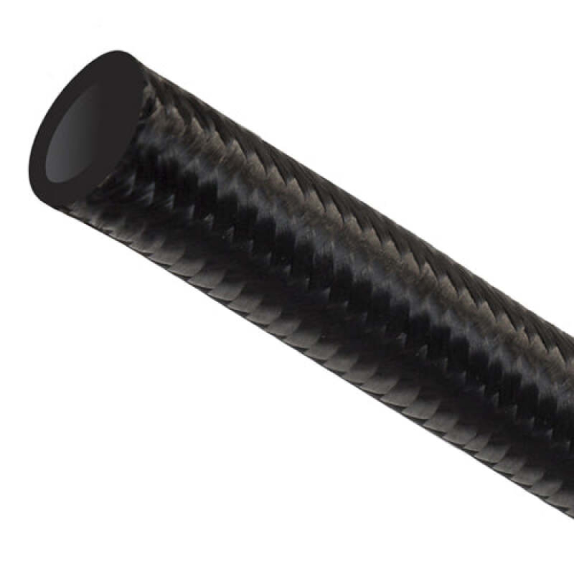 Picture of Goodridge -06AN Black Textile Braided Hose
