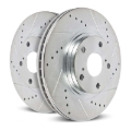 Picture of Power Stop 05-07 Ford F-350 Super Duty Front Drilled & Slotted Rotor - Pair