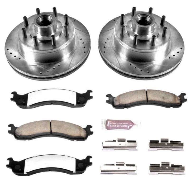 Picture of Power Stop 99-07 Ford E-350 Super Duty Front Z36 Truck & Tow Brake Kit