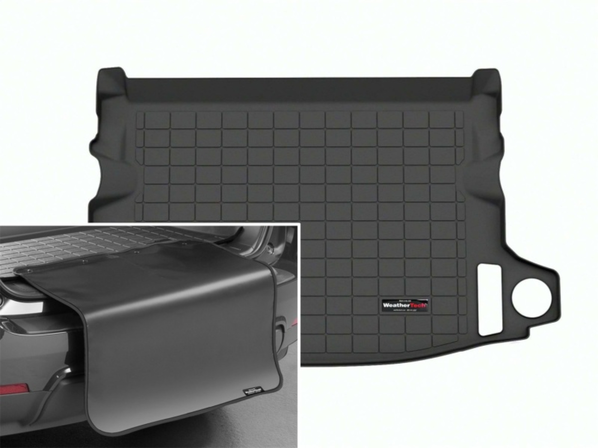 Picture of WeatherTech 2024 Subaru Impreza Cargo Liner w/Bumper Protector - Grey