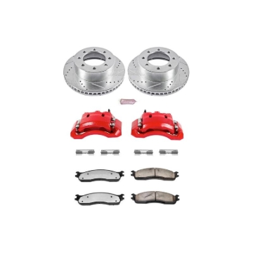Picture of Power Stop 06-08 Dodge Ram 1500 Front Z36 Truck & Tow Kit w/Cals