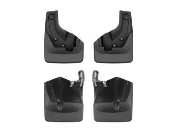 Picture of WeatherTech 22-24 Subaru Forester Incl. Wilderness Front & Rear No Drill MudFlaps - Black