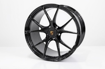 Picture of Vossen X Champion RS74 20X9 / ET52 / 5X130 / Gloss Black Wheel / 981 GT4 - Front