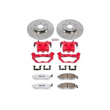 Picture of Power Stop 09-19 Nissan 370Z Front Z26 Street Kit w/Cals