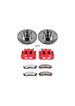 Picture of Power Stop 03-05 Ford Explorer Sport Trac Front Z36 Truck & Tow Kit w/Cals