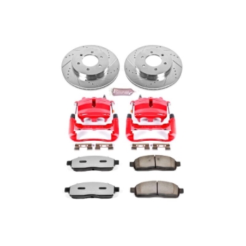 Picture of Power Stop 2004 Ford F-150 Front Z36 Truck & Tow Kit w/Cals