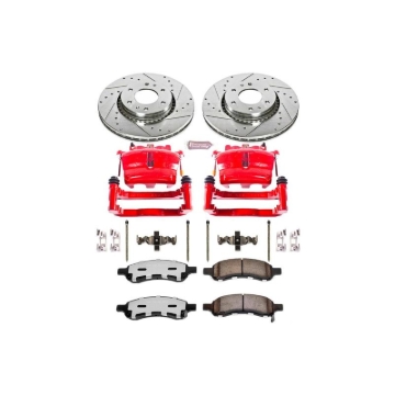 Picture of Power Stop 06-09 Saab 9-7x Front Z36 Truck & Tow Kit w/Cals