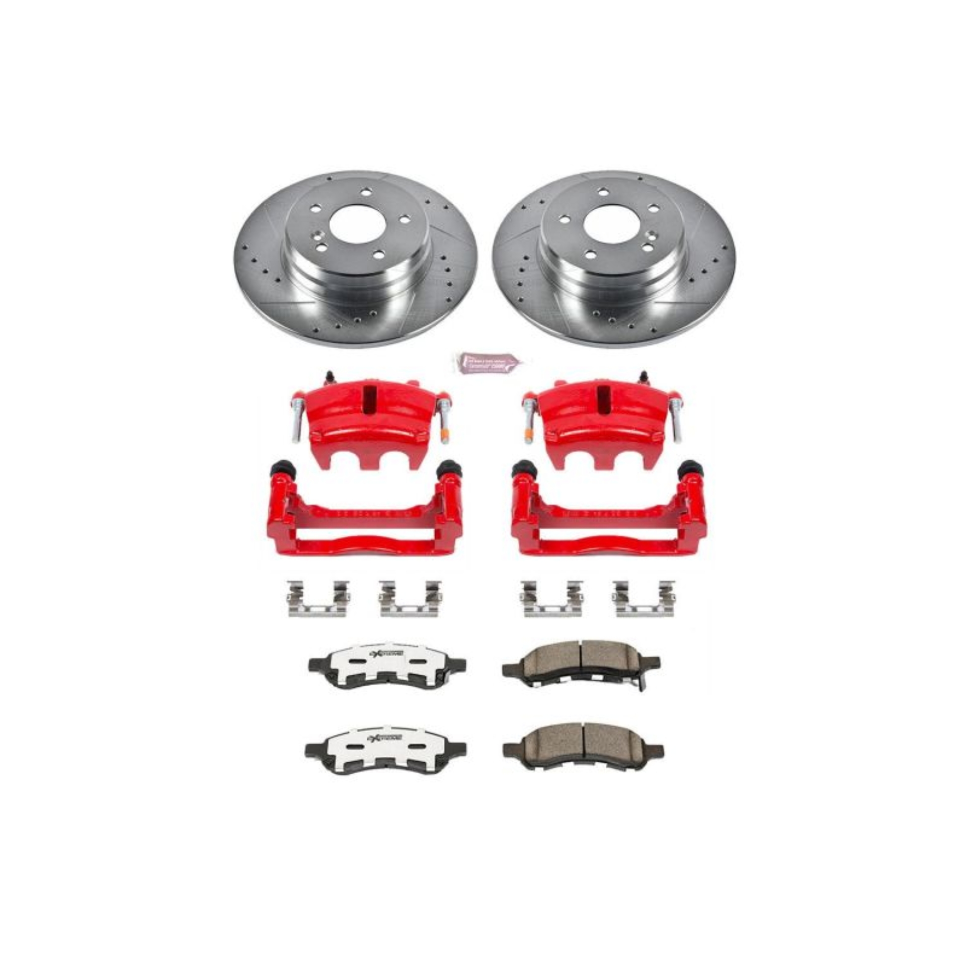 Picture of Power Stop 06-08 Isuzu Ascender Front Z26 Street Kit w/Cals