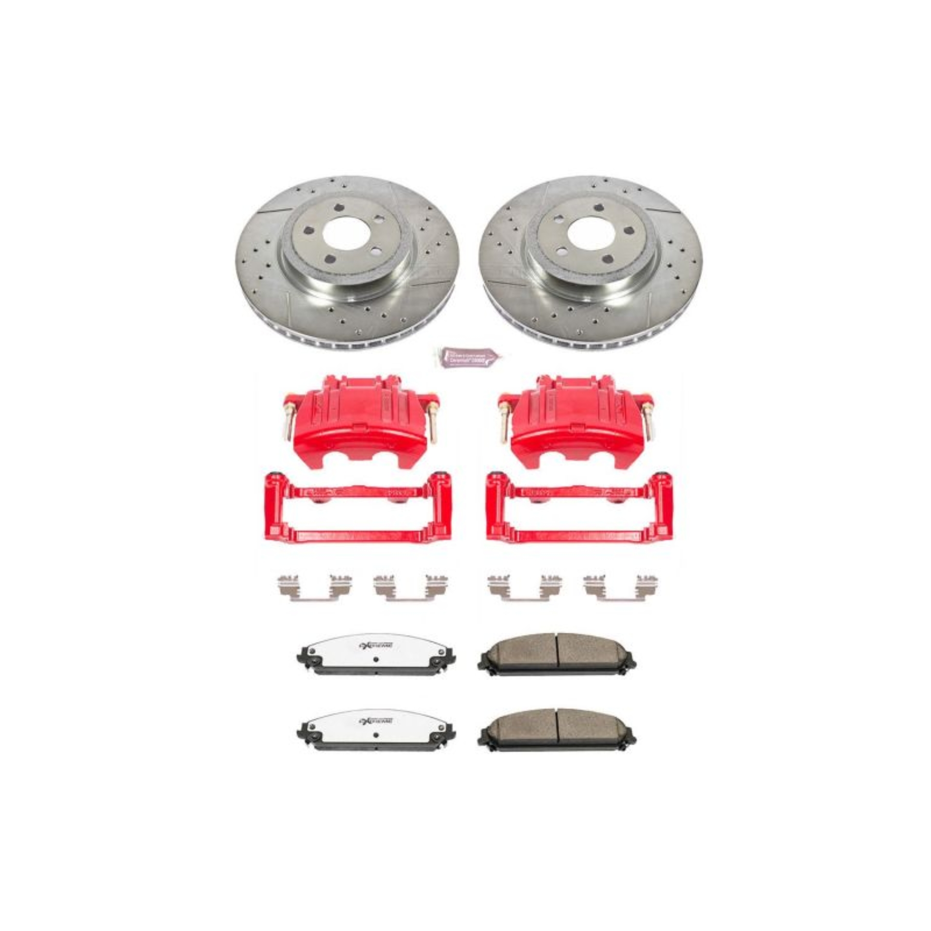Picture of Power Stop 05-08 Dodge Magnum Front Z26 Street Kit w/Cals