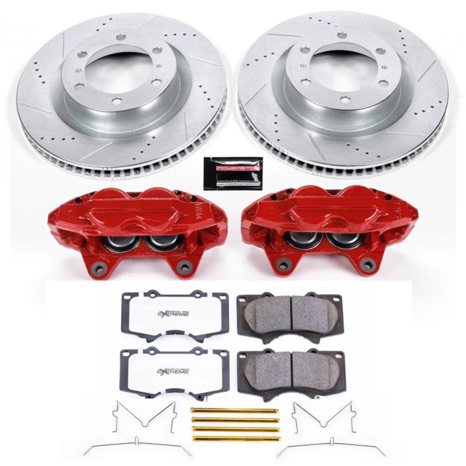 Picture of Power Stop 10-15 Toyota 4Runner Front Z36 Truck & Tow Kit w/Cals