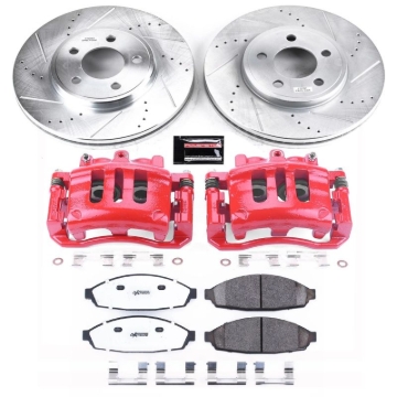 Picture of Power Stop 03-04 Mercury Marauder Front Z26 Street Kit w/Cals
