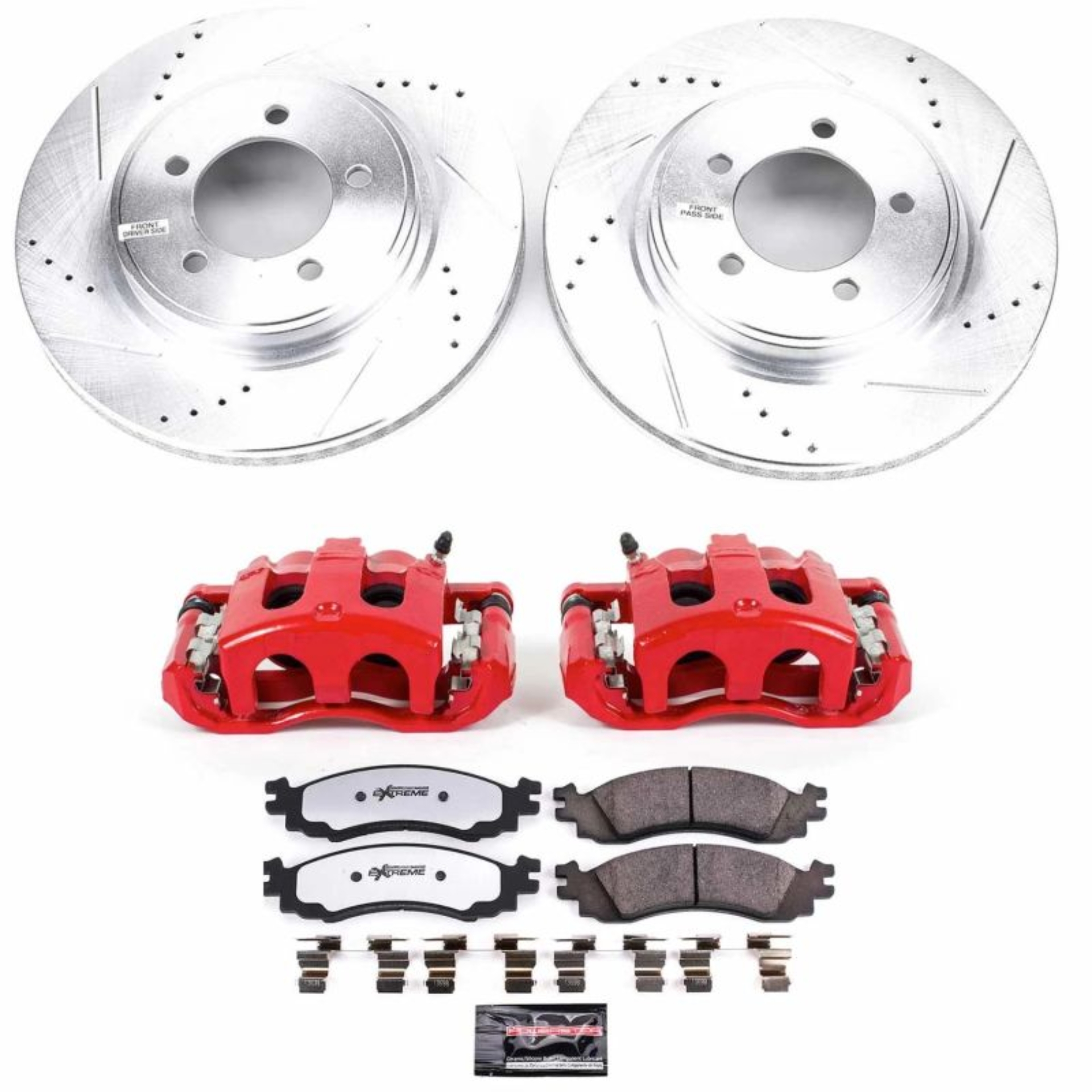 Picture of Power Stop 06-10 Mercury Mountaineer Front Z36 Truck & Tow Kit w/Cals