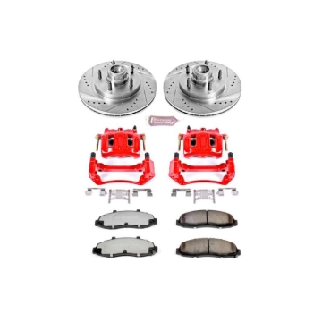 Picture of Power Stop 97-00 Ford F-150 Front Z36 Truck & Tow Kit w/Cals