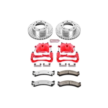 Picture of Power Stop 03-09 Hummer H2 Front Z36 Truck & Tow Kit w/Cals