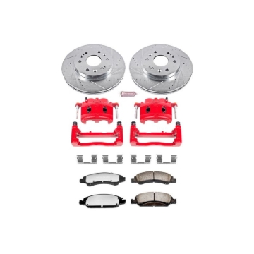 Picture of Power Stop 15-20 GMC Yukon XL Front Z36 Truck & Tow Kit w/Cals