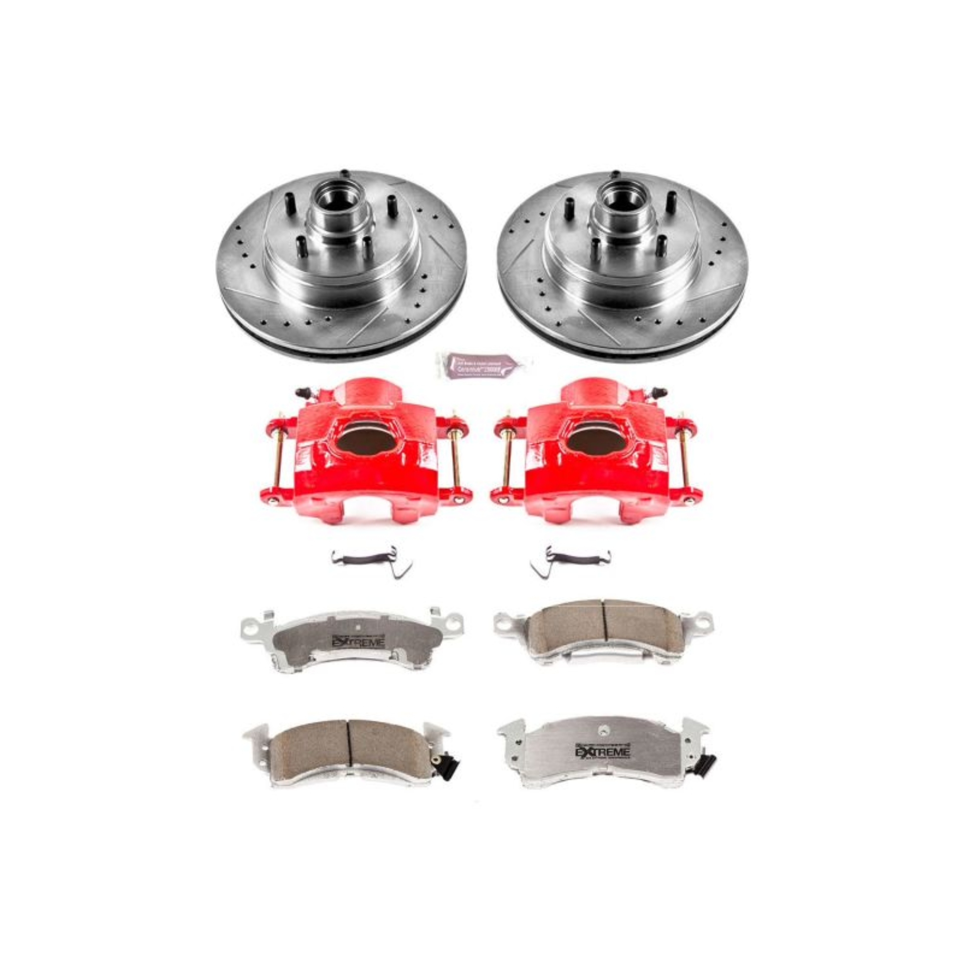 Picture of Power Stop 91-92 Oldsmobile Custom Cruiser Front Z26 Street Kit w/Cals