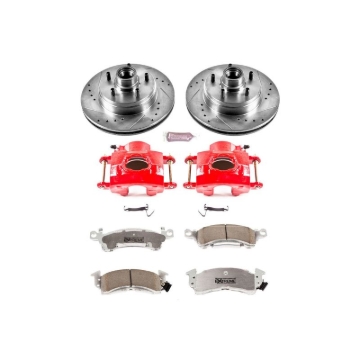 Picture of Power Stop 91-92 Oldsmobile Custom Cruiser Front Z26 Street Kit w/Cals