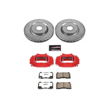 Picture of Power Stop 07-14 Ford Mustang Front Z26 Street Kit w/Cals