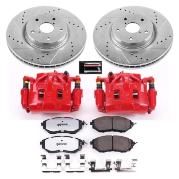 Picture of Power Stop 15-20 Subaru WRX Front Z26 Street Kit w/Cals