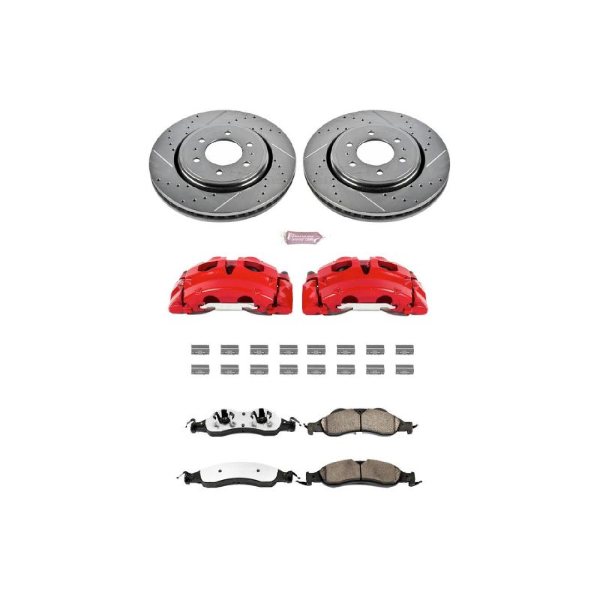 Picture of Power Stop 07-09 Lincoln Navigator Front Z36 Truck & Tow Kit w/Cals