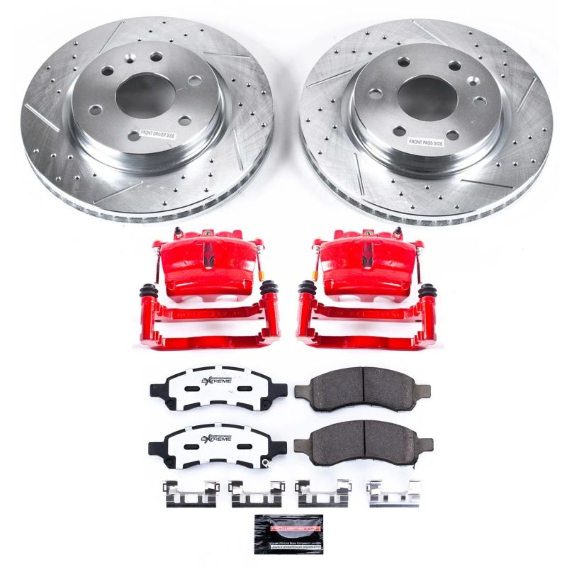Picture of Power Stop 07-10 Saturn Outlook Front Z36 Truck & Tow Kit w/Cals