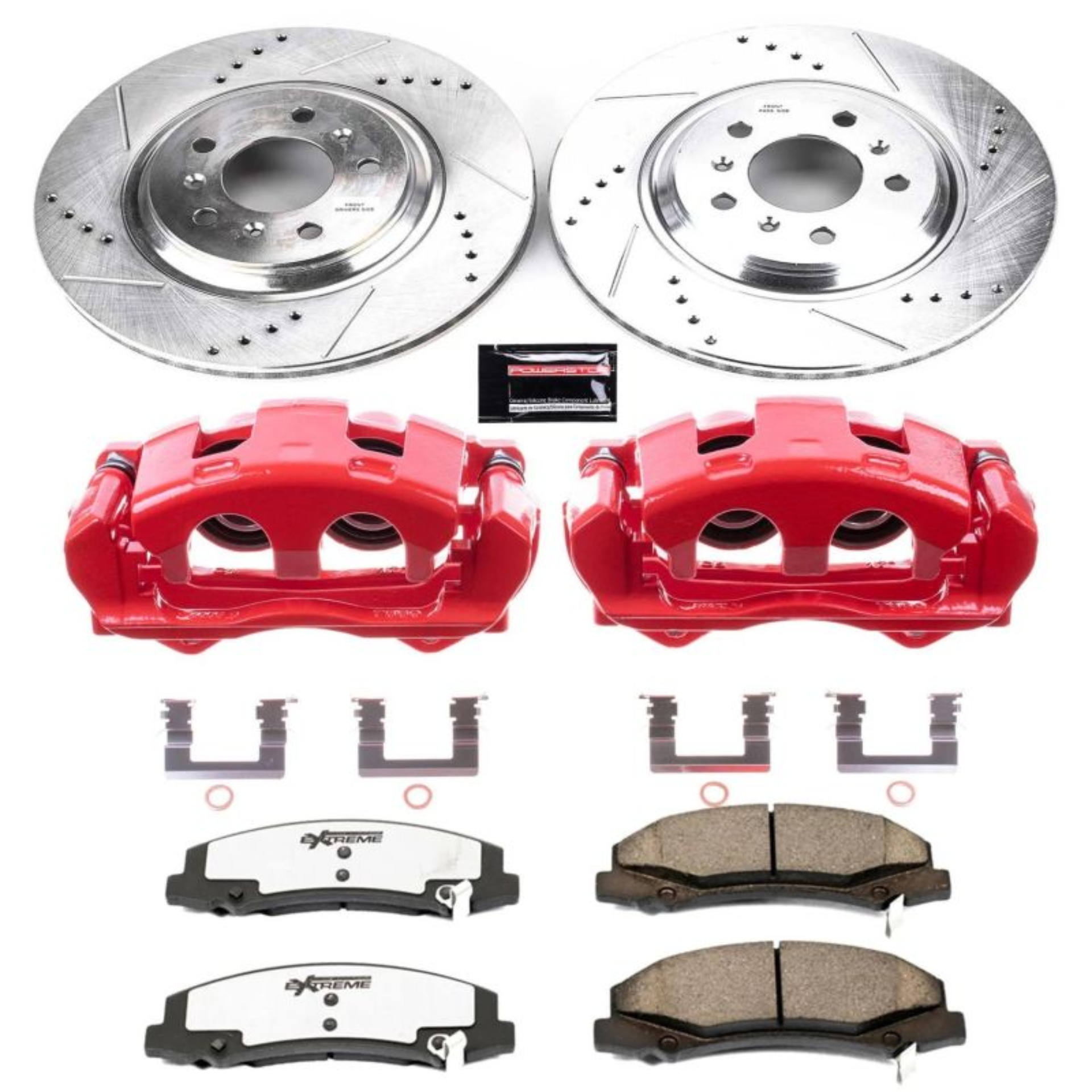 Picture of Power Stop 14-16 Chevrolet Impala Limited Front Z26 Street Kit w/Cals
