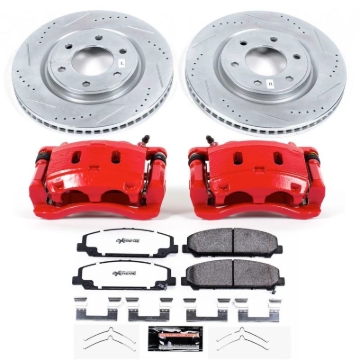 Picture of Power Stop 17-22 Nissan Armada Front Z36 Truck & Tow Kit w/Cals