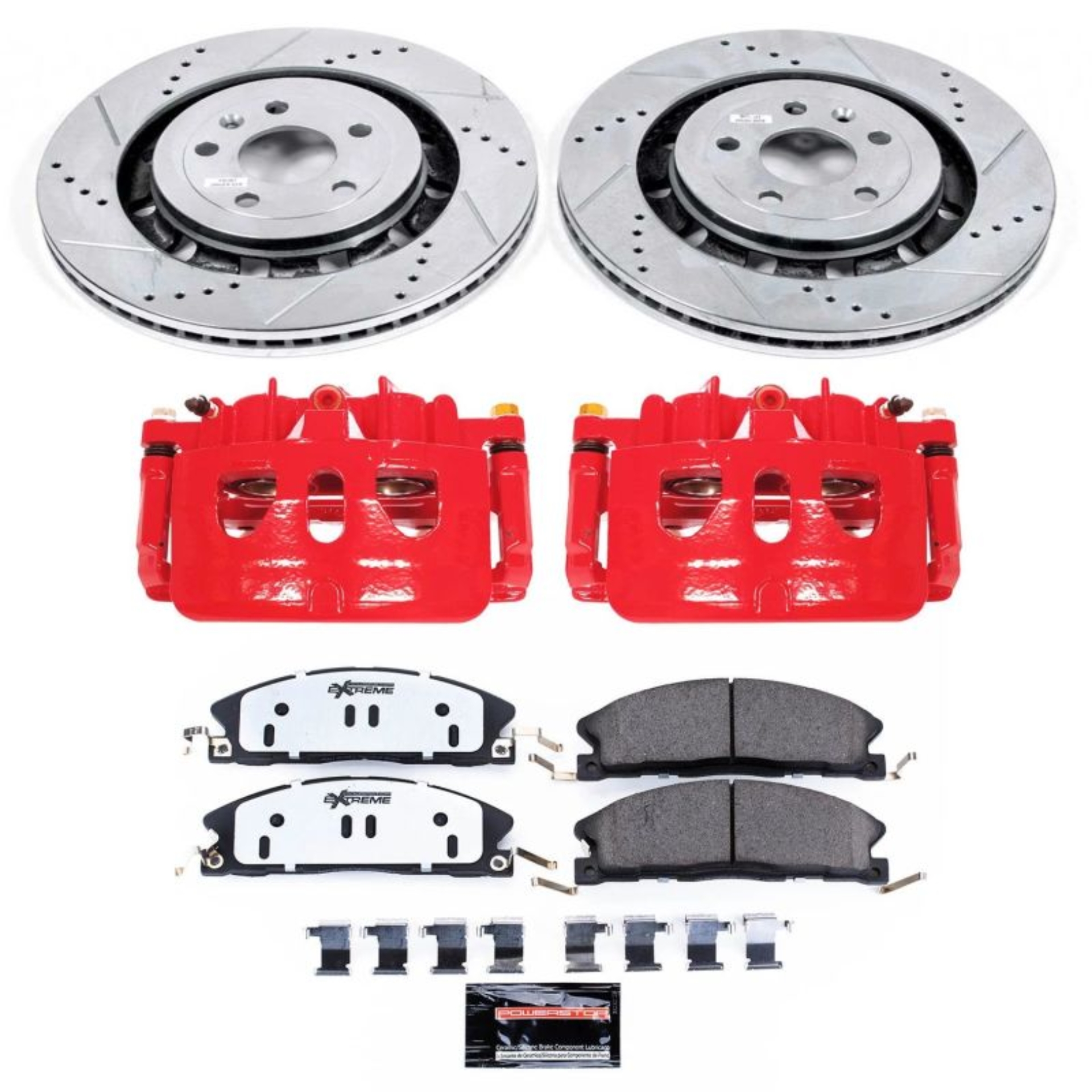 Picture of Power Stop 13-20 Lincoln MKT Front Z36 Truck & Tow Kit w/Cals