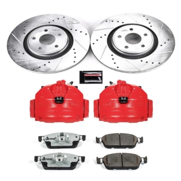 Picture of Power Stop 15-20 Lincoln MKC Front Z26 Street Kit w/Cals