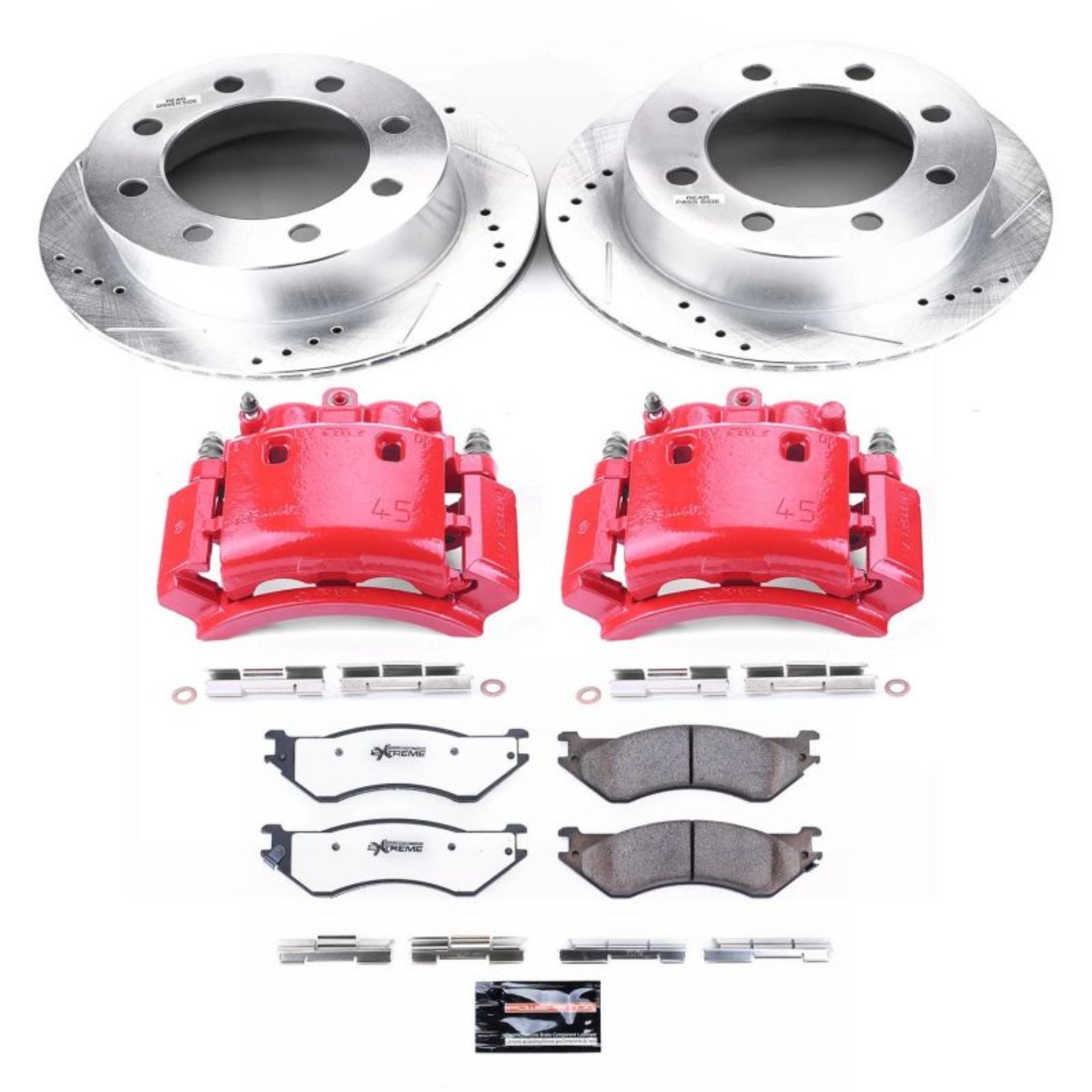 Picture of Power Stop 01-02 Dodge Ram 2500 Rear Z36 Truck&Tow Kit w/Cals