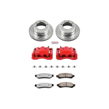 Picture of Power Stop 05-10 Ford F-350 Super Duty Rear Z36 Truck&Tow Kit w/Cals