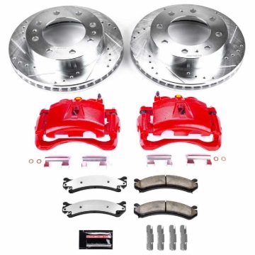Picture of Power Stop 07-10 GMC Sierra 3500 HD Rear Z36 Truck&Tow Kit w/Cals